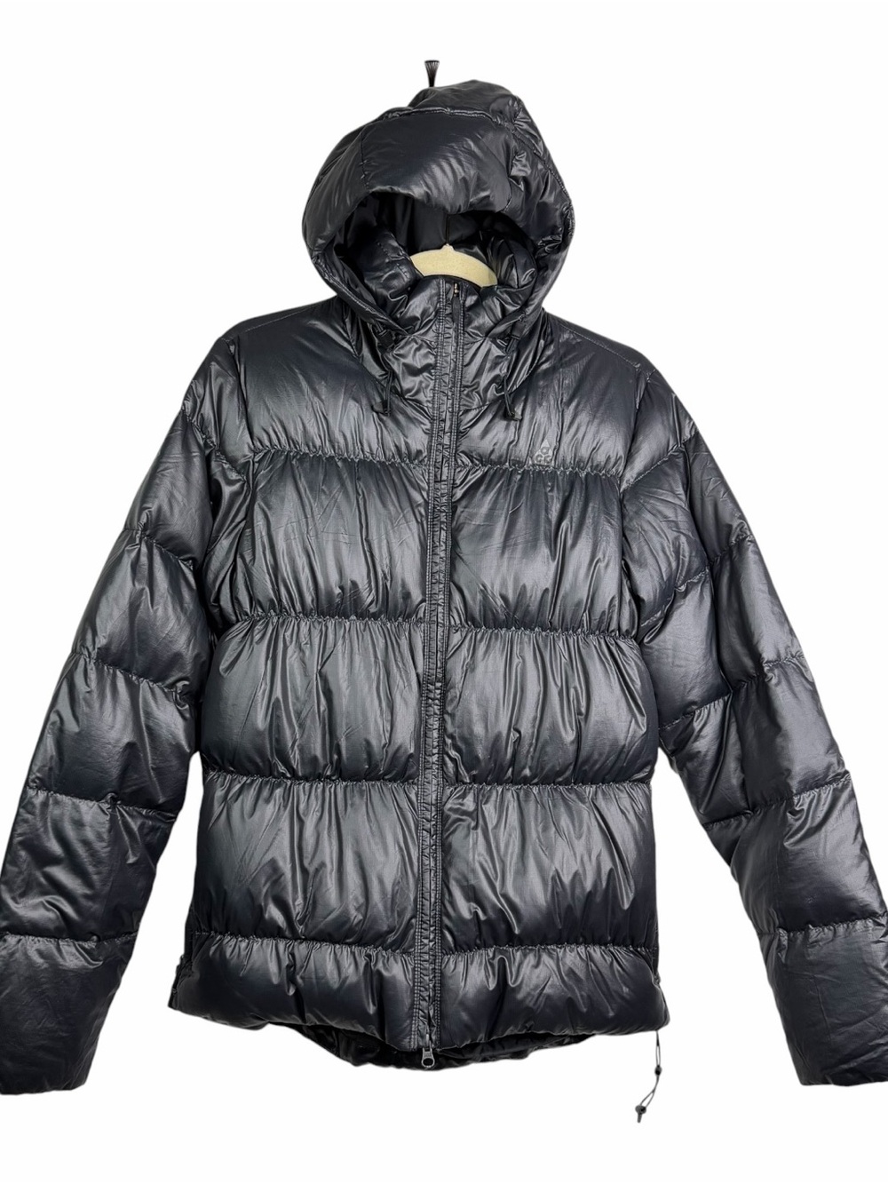 Nike ACG Down Puffer Jacket Hooded Zip Up 800 Fill Pockets Women's M Gorpcore